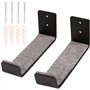 Wresetly 1 lot de supports muraux pour planches de surf - Support mural de rangement pour shortboards et longboards