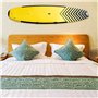 Wresetly 1 lot de supports muraux pour planches de surf - Support mural de rangement pour shortboards et longboards