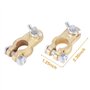 Jufjsfy 2 Pcs Automobile Voiture Bateau Bateau Camion Batterie Borne Pince Connecteur Batterie Batterie Connecteur