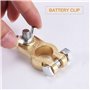 Jufjsfy 2 Pcs Automobile Voiture Bateau Bateau Camion Batterie Borne Pince Connecteur Batterie Batterie Connecteur
