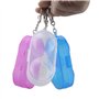 Kioball Conteneur de Tennis de Table avec 2 Balles - Rangement pour -Pong avec Porte-Clés. Accessoires pour Balles de -Pong, Art