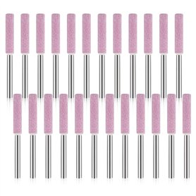 Stuurvnee Paquet de 24 Pierres à Aiguiser pour AffûTeuse de TronçOnneuse