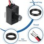 Okeeyseda 2 PCS Capteur Crépusculaire en Plastique avec Capteur de Lumière Photoélectrique pour L'Éclairage Extérieur 120-277V I