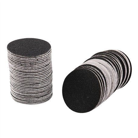Lot de 60 disques abrasifs de rechange (grain 100) pour râpe électrique pour pédicure