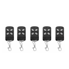 Asyduey 433Mhz Duplicateur Sans Clonage Télécommande 4CH Contrôleur de Copie Électrique Transmetteur Sans RF pour Porte de Garag