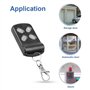 Asyduey 433Mhz Duplicateur Sans Clonage Télécommande 4CH Contrôleur de Copie Électrique Transmetteur Sans RF pour Porte de Garag