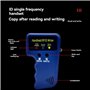 Juqoyue Lecteur de Carte RFID 125Khz + 1 Kit de Porte-Clés Copieur Écrivain Duplicateur Programmeur Copie de Carte ID EM4305 T55