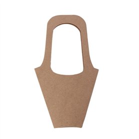 Olsixxuuk Lot de 20 sachets de fleurs en papier kraft - Emballage cadeau - Boîtes d'emballage pour la maison