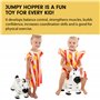 GERARDO'S Toys GT69346, My First Jumpy Car Hopper for Kids Age 1 an, Bouncy Hopper Ride on on Zebra with Pump Included, Gonflabl