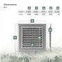 2 cm - Couvercle de ventilat