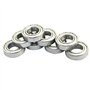 Ghulumn Lot de 10 roulements à billes 6800Z 10 x 19 x 5 mm à rainure profonde blindé à une rangée