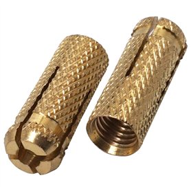 SKIR'CO Lot de 30 chevilles en laiton M10 x 32 mm