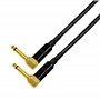 Van Damme Pro Grade Classic XKE Lot de 2 câbles de raccordement ultra-flexibles multi-blindés pour pédale d'effets de guitare ba