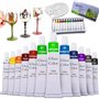 Happlee Peinture de Verre de 12 Couleurs avec
