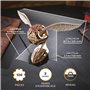 UGEARS Vif d'or Harry Potter Puzzles 3D pour Adultes à Construire - Puzzles 3D en Bois pour Adolescents - Puzzle 3D Harry Potter