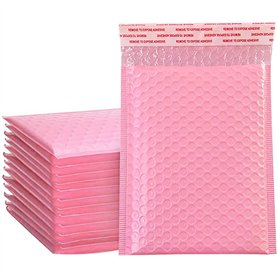 FUWIND 50 PièCes SéRies D'Enveloppe en Mousse Auto-Scellants Enveloppes RembourréEs avec Sac D'ExpéDition à Bulles Paquets Sac R