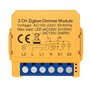Myhoomowe Graffiti ZigBee Atténuateur intelligent Marche/Arrêt Boîte sombre à 2 voies Changement intelligent d'application Modul