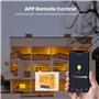 Myhoomowe Graffiti ZigBee Atténuateur intelligent Marche/Arrêt Boîte sombre à 2 voies Changement intelligent d'application Modul