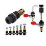 PpAaJK Adaptateur de Perceuse pour Rivets M3//M5/M6/M8/M10 Installation Simple Rivet Électrique Manuel Fils en Métal