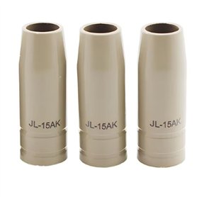 Myhoomowe 3 pièces 15Ak Embout de protection de revêtement buse gaz pour chalumeau pointe chalumeau de soudure de scories antiad