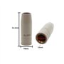 Myhoomowe 3 pièces 15Ak Embout de protection de revêtement buse gaz pour chalumeau pointe chalumeau de soudure de scories antiad