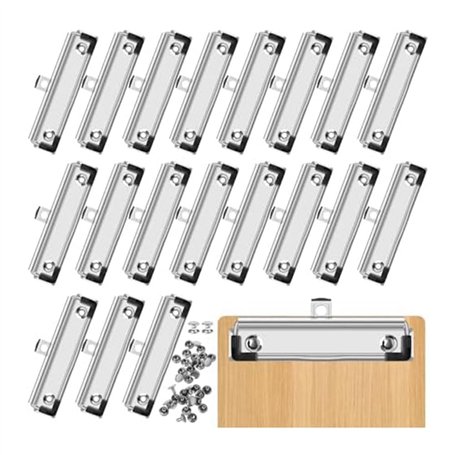 Jzoowar Paquet de 20 Pinces à Presse-Papiers 12 cm