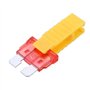 FUWIND Outillage de l'Automobile pince a fusible outil de l'Extraction pour fusible de voiture(jaune)