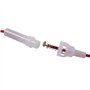 Hztuang 5Pcs Porte-fusible en Tube du Type de Capuchon Inline a vis Blanc et Rouge 6mm x 30mm