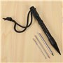 HLELU 4 PièCes SéRies Spike avec Aiguilles à LaçAge/Fids pour Paracord ou Travail en Cuir Paracord Set Aiguilles à Coudre Paraco