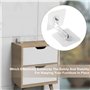 FYOBOT Ancrages Muraux pour Meubles, Ancrages Anti-Basculement pour Meubles Sans Perceuse, Ancrages Muraux Adh¨¦Sifs pour Meuble