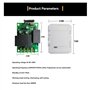 Buqpow Télécommande Sans Universelle 433 MHz Module Relais AC220 V et Émetteur 500 M pour Éclairage/Porte de Garage/Moteur