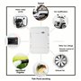 Buqpow Télécommande Sans Universelle 433 MHz Module Relais AC220 V et Émetteur 500 M pour Éclairage/Porte de Garage/Moteur