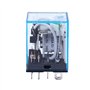 Osmond 12V DC Relais de Puissance Bobine DPDT LY2NJ HH62P-L JQX-13F 10A Avec PTF08A Douille Base