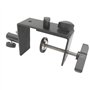 Junterone Pince de de Table de Bureau Robuste pour Micro, Bras de Microphone, Support de Lampe de Bureau, Pince avec Adaptateur 