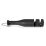 Torribala 1 Pièce de Mini Aiguiseur de Couteau Portable avec Support Aiguiseur en Plastique pour Couteau de Cuisine, Couteau Dom