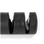 Torribala 1 Pièce de Mini Aiguiseur de Couteau Portable avec Support Aiguiseur en Plastique pour Couteau de Cuisine, Couteau Dom