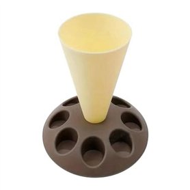Pyugxab Support de poche à douille avec 8 emplacements pour poche à douille en plastique pour décoration de gâteaux Kit B