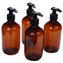 4 Pcs Nouveau 500 Ml Pompe Bouteille Maquillage Salle de Liquide Shampooing Bouteille Distributeur de Voyage Bouteille Conteneur