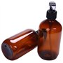 4 Pcs Nouveau 500 Ml Pompe Bouteille Maquillage Salle de Liquide Shampooing Bouteille Distributeur de Voyage Bouteille Conteneur