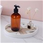 4 Pcs Nouveau 500 Ml Pompe Bouteille Maquillage Salle de Liquide Shampooing Bouteille Distributeur de Voyage Bouteille Conteneur