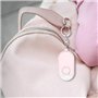 ISTOVO Alarme Personnelle Rechargeable Urgence éTanche Auto DéFense SOS Alert RapeSifflet de SéCuritéSiren pour les Femmes et le