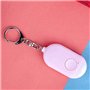 ISTOVO Alarme Personnelle Rechargeable Urgence éTanche Auto DéFense SOS Alert RapeSifflet de SéCuritéSiren pour les Femmes et le