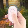ISTOVO Alarme Personnelle Rechargeable Urgence éTanche Auto DéFense SOS Alert RapeSifflet de SéCuritéSiren pour les Femmes et le