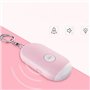 ISTOVO Alarme Personnelle Rechargeable Urgence éTanche Auto DéFense SOS Alert RapeSifflet de SéCuritéSiren pour les Femmes et le