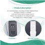 Sujurio Kit de Télécommande Universel de Remplacement pour Ventilateur de Plafond, 6 Vitesses et Synchronisation, Remplacement à