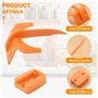 Edsdeyet Lot de 4 pièces de rechange pour presse-agrumes électriques XC-2000E - Pour machine à jus d'orange et citron XC-2000E