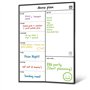 Reykentu Tableau Blanc Magnétique Calendrier de Réfrigérateur Planificateur de Repas et Liste de Courses Tableau Blanc - Tableau
