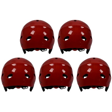 VENOAL Lot de 5 casques de protection de sécurité 11 trous de respiration pour kayak