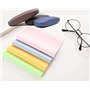Hantier 3 Pcs Étui à Lunettes Coquille Lunettes Lunettes de Soleil Boîte de Protection avec 10 Chiffons de Nettoyage pour Femmes