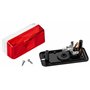 AUTOLIGHT 24 - Lot de 2 feux de position latéraux et d’encombrement rouge/blanc - Feu de marquage latéral avec ampoules pour cam